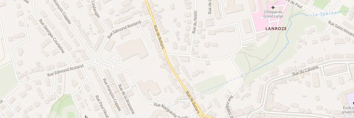 Plan du 51 Rue de Bohars à Brest