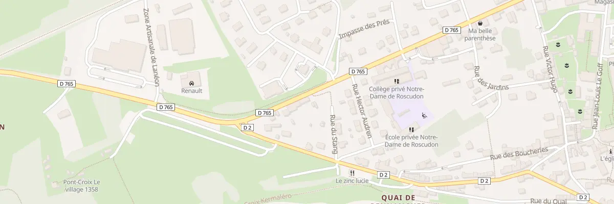 Plan du 49 Rue de la Liberté à Pont-Croix