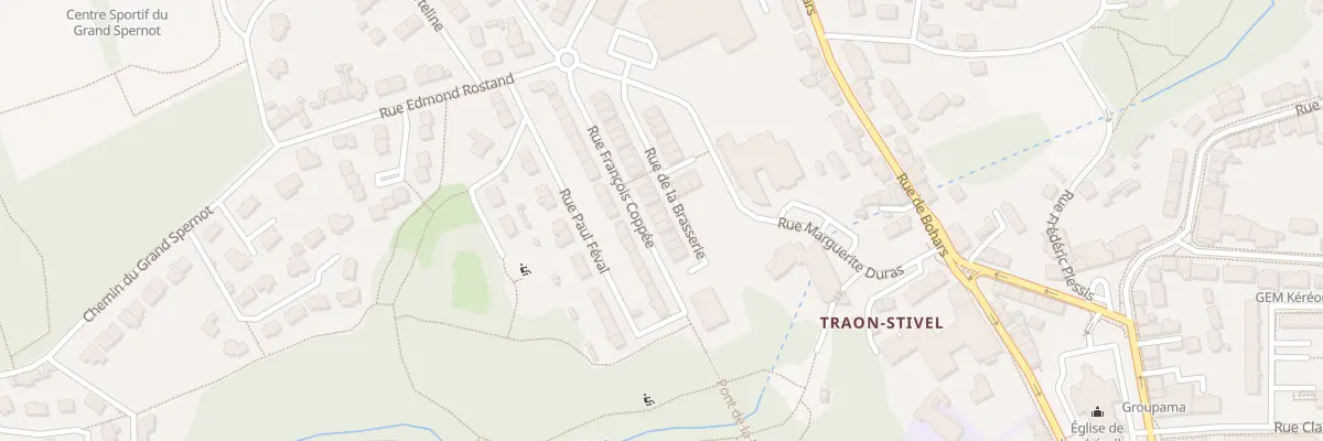 Plan du 135 Rue de la Brasserie à Brest