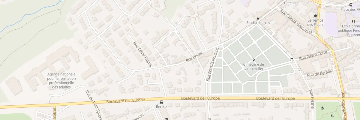 Plan du 49 Rue Bouet à Brest
