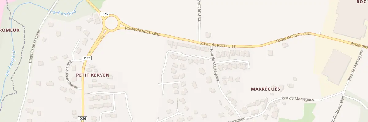 Plan du 64 Rue Irène Vallé à Brest