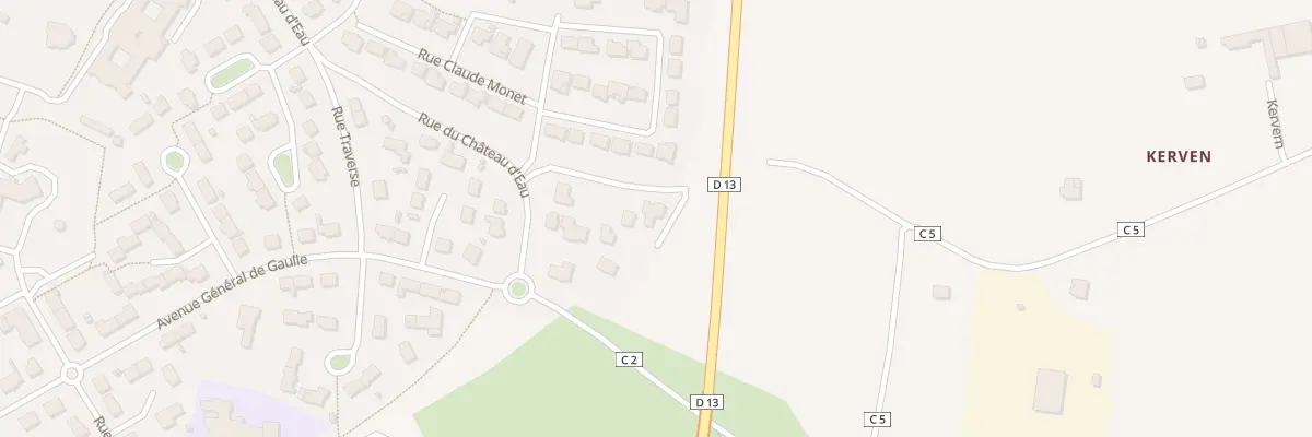 Plan du 5B Groas Ven à Bourg-Blanc
