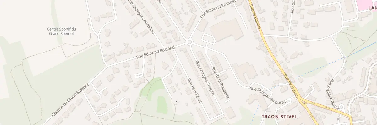 Plan du 44 Rue François Coppée à Brest