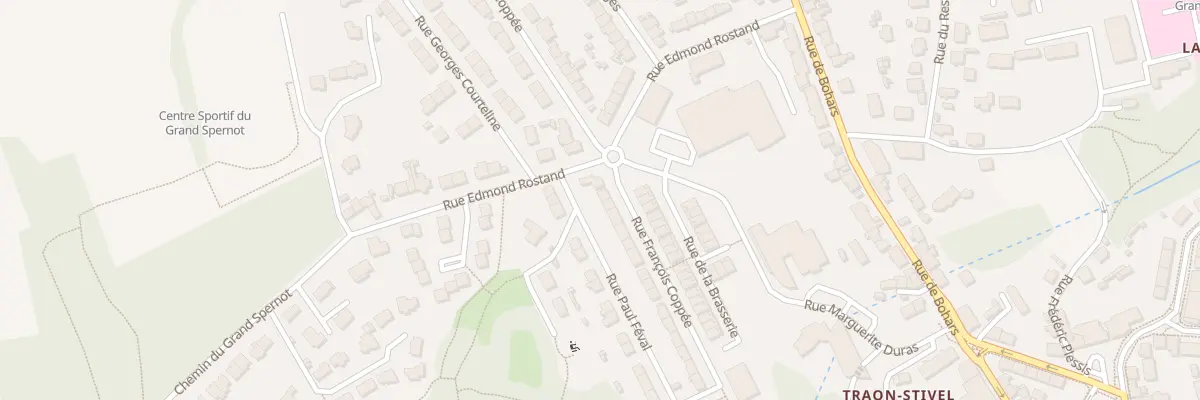 Plan du 48 Rue François Coppée à Brest