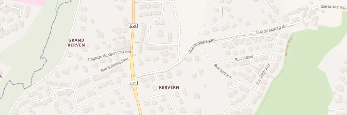 Plan du 120 Rue de Marregues à Brest