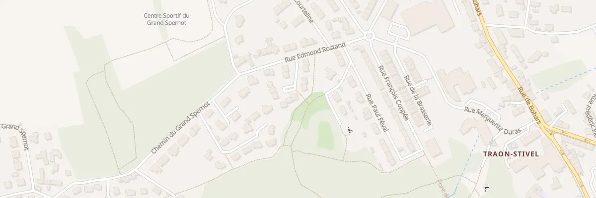 Plan du 10 Rue Maurice Donnay à Brest