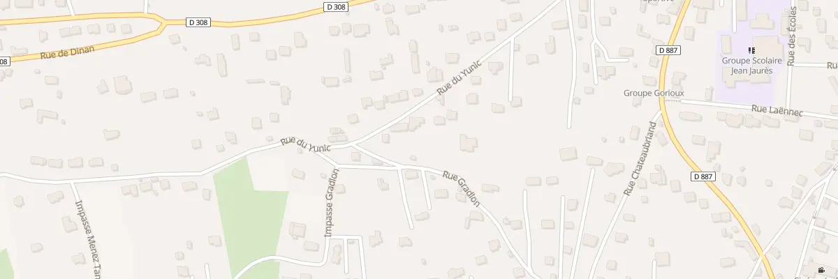 Plan du 19 Rue du Yunic à Crozon