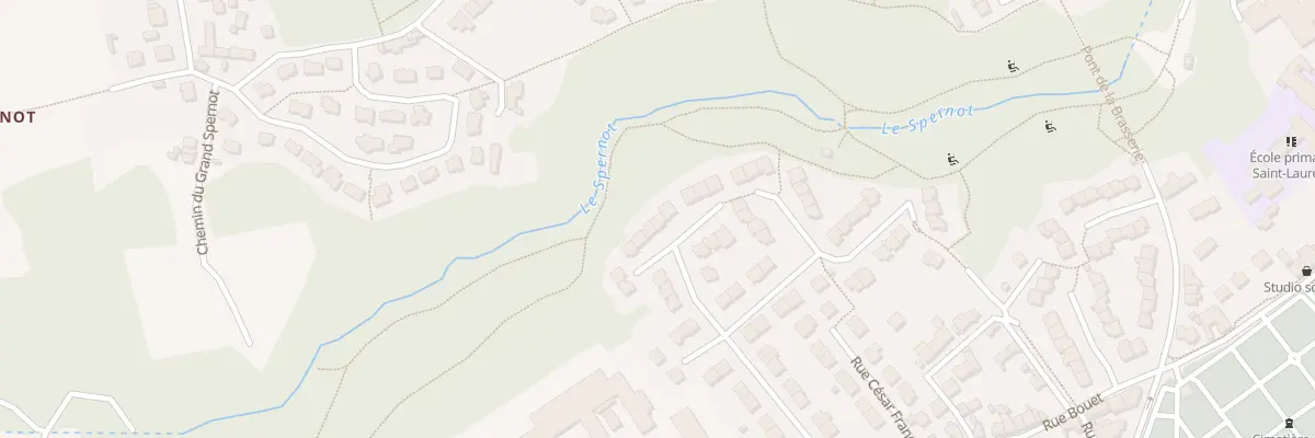 Plan du 40 Rue Jean Julien Cumin à Brest