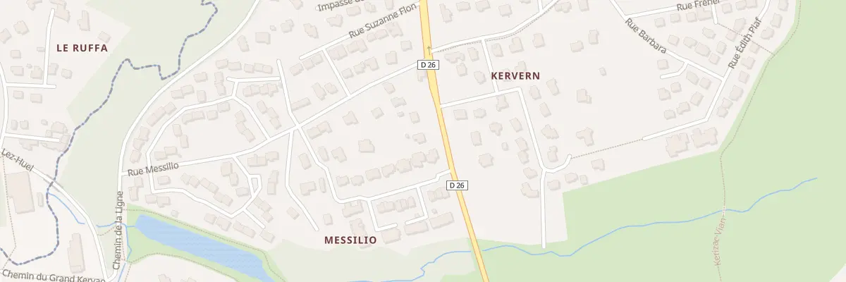 Plan du 780 Rue du Tromeur à Brest