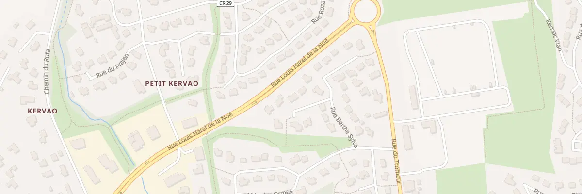 Plan du 104 Rue Berthe Sylva à Brest