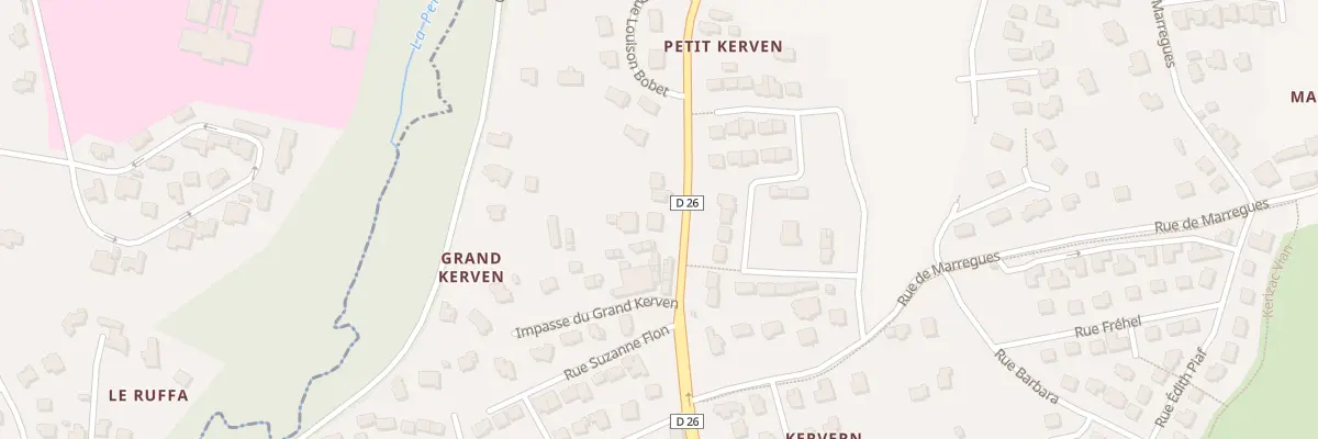 Plan du 1020 Rue du Tromeur à Brest