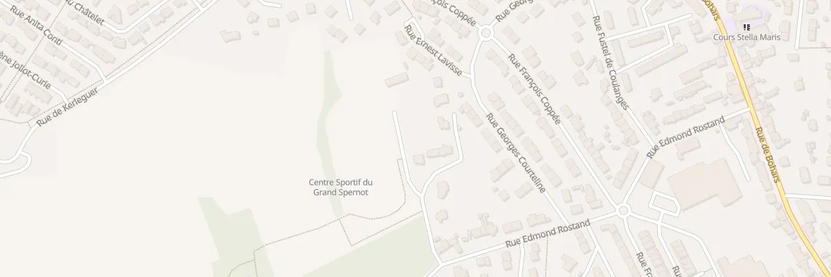 Plan du 15 Rue Pierre-Marie Touboulic à Brest