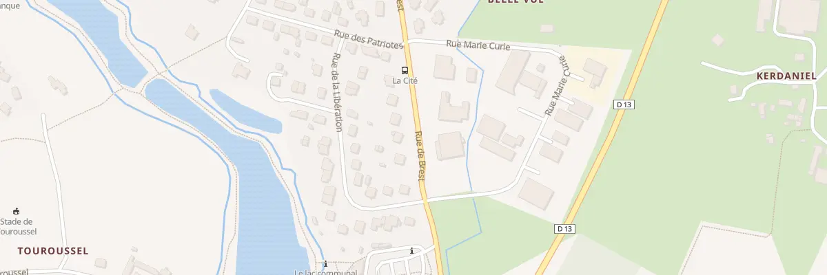 Plan du 42 Rue de Brest à Bourg-Blanc