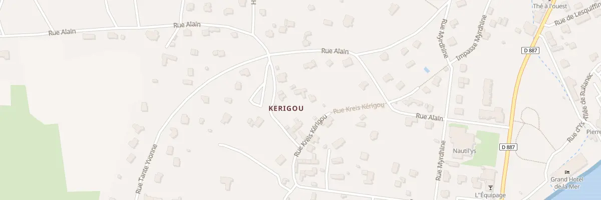 Plan du 5 Rue Garn an Dalar à Crozon