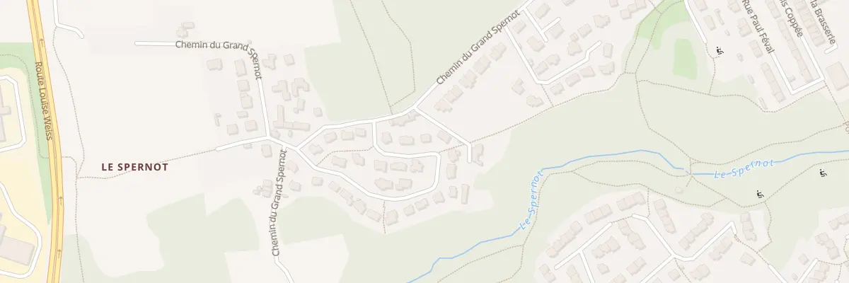 Plan du 90 Rue Django Reinhardt à Brest