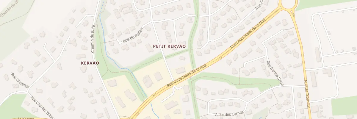 Plan du 45 Rue du Prajen à Brest