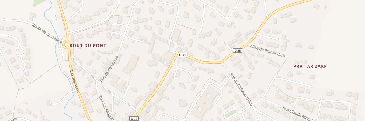 Plan du 30 Rue Notre-Dame à Bourg-Blanc