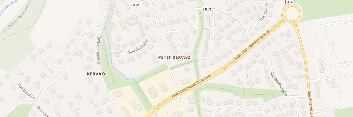 Plan du 165 Rue du Prajen à Brest