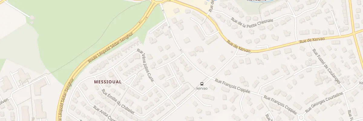 Plan du 98B Rue François Coppée à Brest