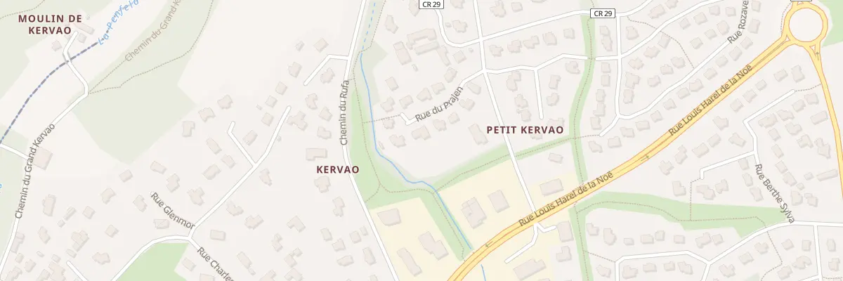 Plan du 168 Rue du Prajen à Brest
