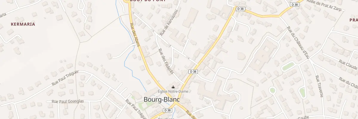 Plan du 4 Rue de l’Ecole à Bourg-Blanc