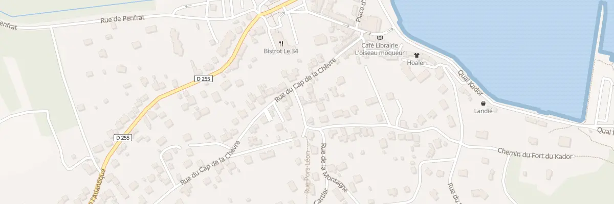 Plan du 9 Rue Pors Léon à Crozon