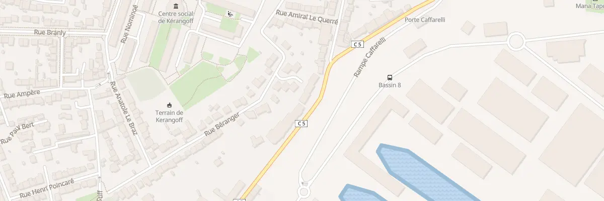 Plan du 53 Rte de la Corniche à Brest