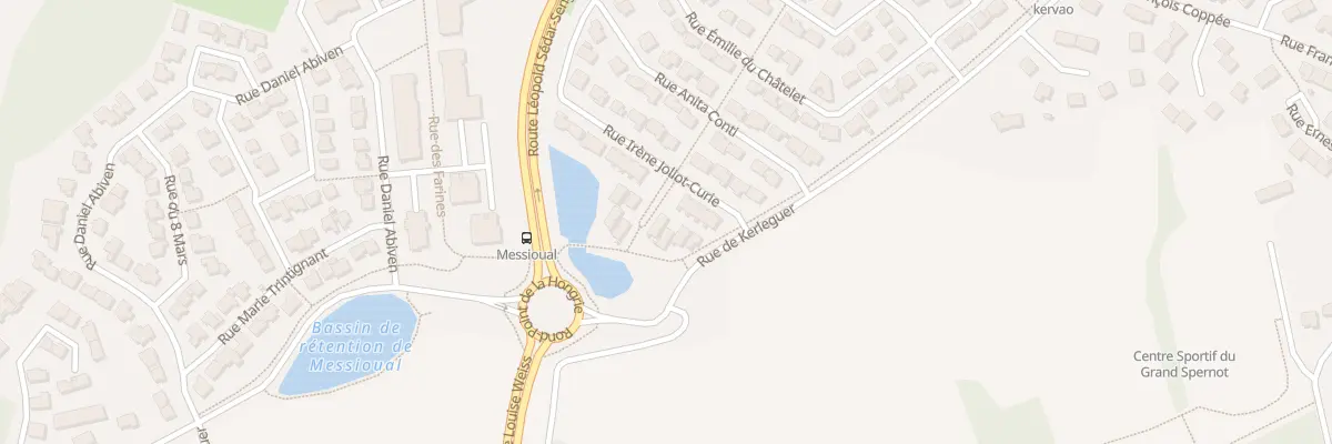 Plan du 559 Rue Irène Joliot-Curie à Brest