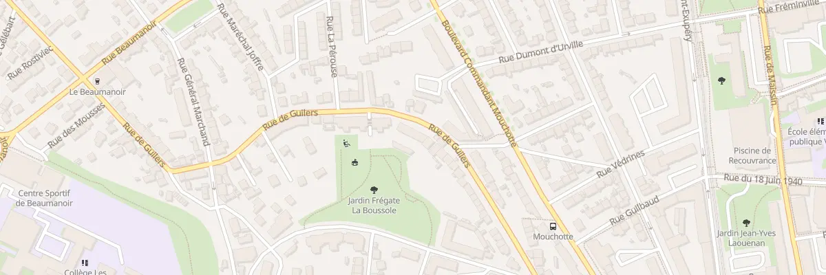 Plan du 47 Rue de Guilers à Brest