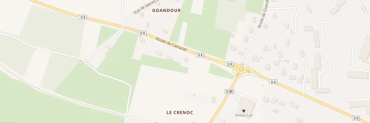 Plan du 35B Rte de Camaret à Crozon