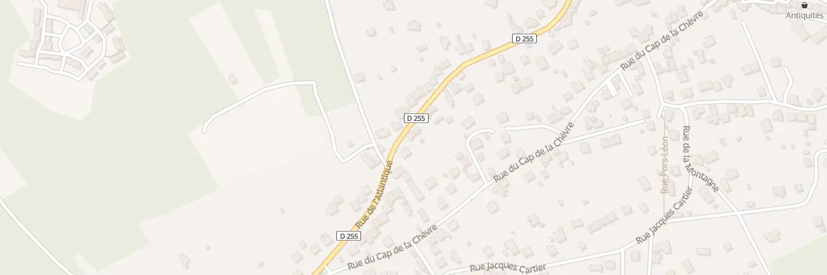 Plan du 47 Rue de l’Atlantique à Crozon
