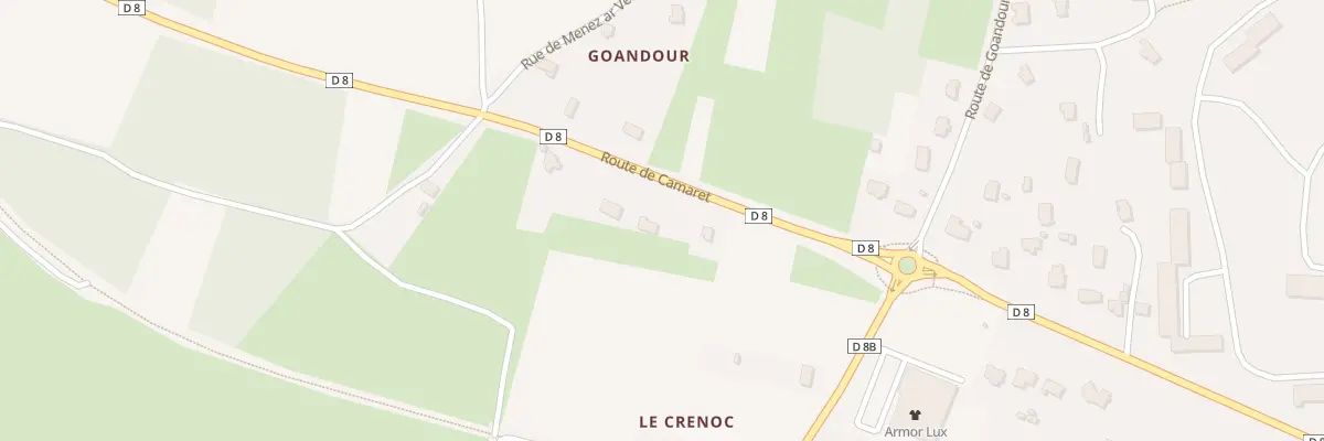 Plan du 37 Rte de Camaret à Crozon
