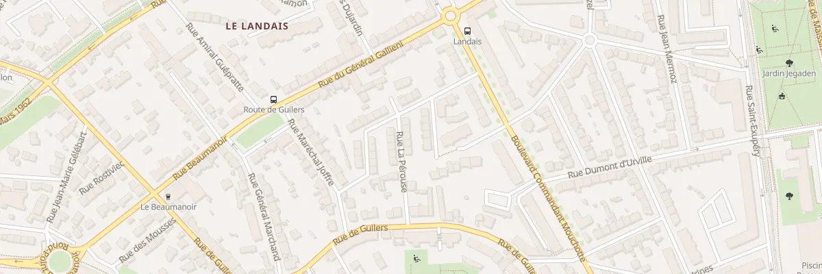 Plan du 22 Rue Lapérouse à Brest