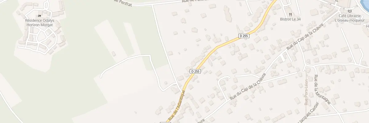Plan du 40 Rue de l’Atlantique à Crozon