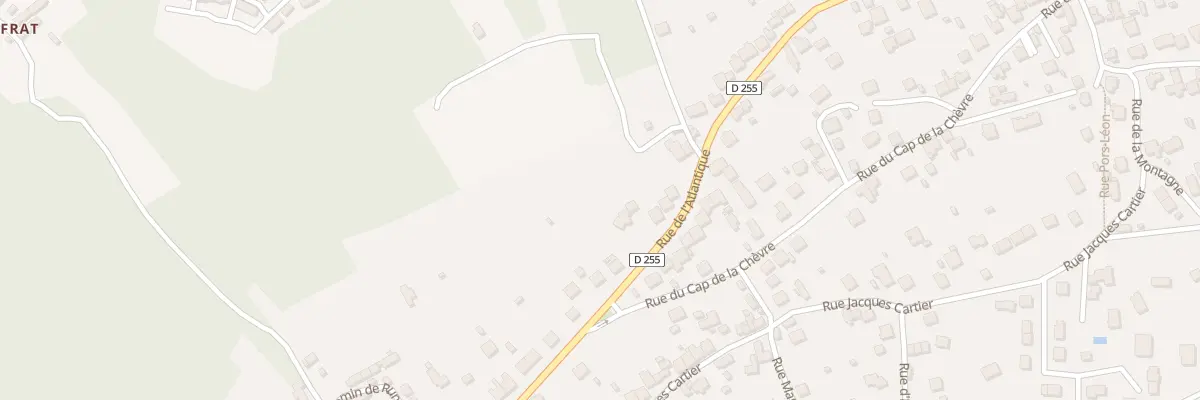 Plan du 64 Rue de l’Atlantique à Crozon
