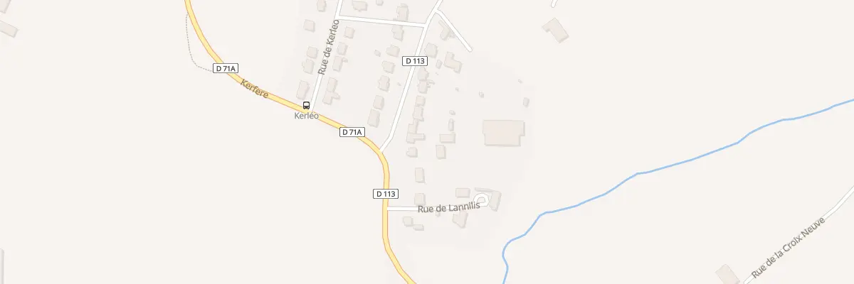 Plan du 41 Rue de Lannilis à Plouguerneau