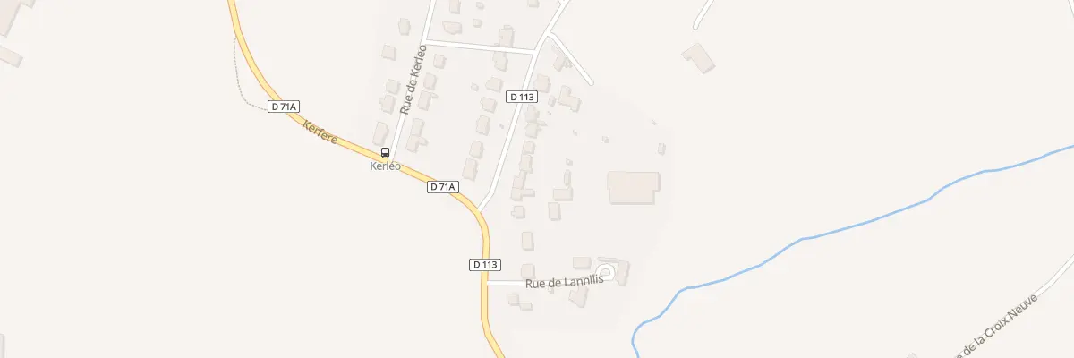 Plan du 39 Rue de Lannilis à Plouguerneau