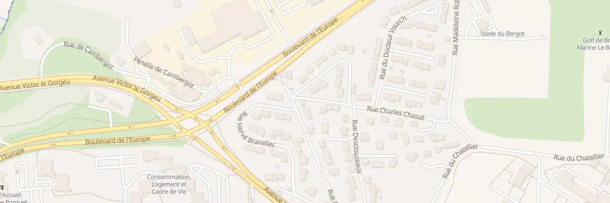 Plan du 27 Rue Général Colliou à Brest