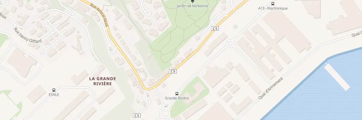 Plan du 109 Rte de la Corniche à Brest