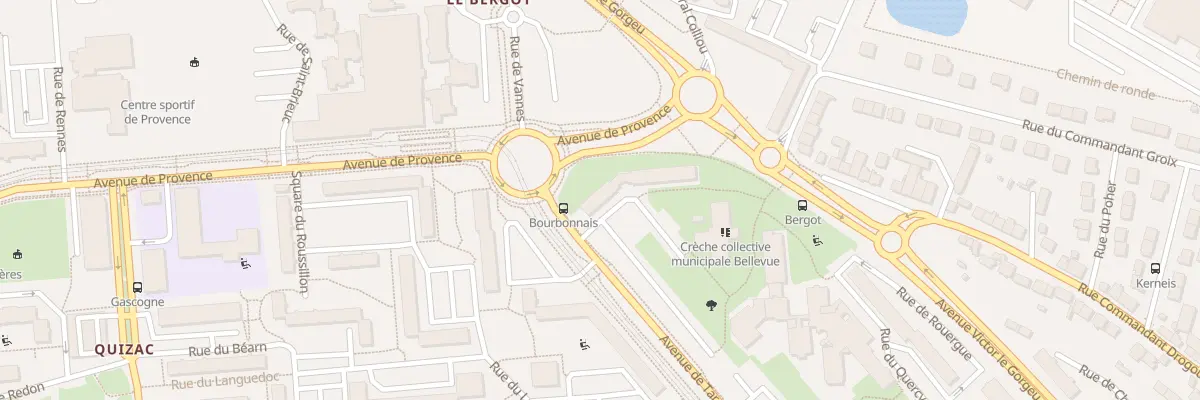 Plan du 4 Rue du Bourbonnais à Brest