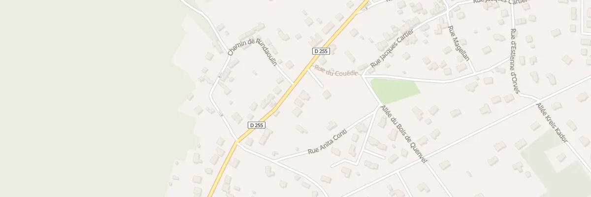 Plan du 83 Rue de l’Atlantique à Crozon