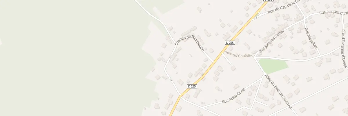 Plan du 21 Che de Rundaoulin à Crozon