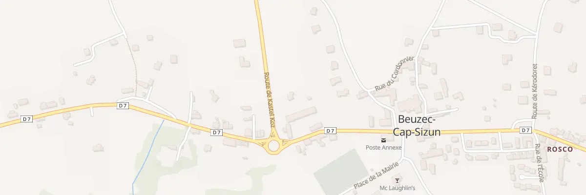 Plan du 5225F Le Bourg à Beuzec-Cap-Sizun