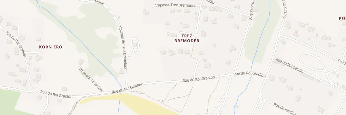 Plan du 23 Rue du Roi Gradlon à Plouhinec