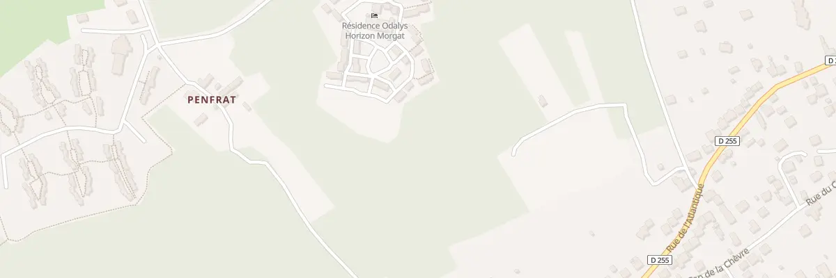 Plan du 9083 Penfrat à Crozon
