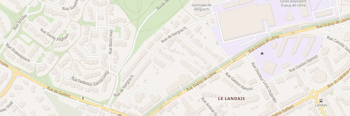 Plan du 12 Rue Chertemps du Seuil à Brest