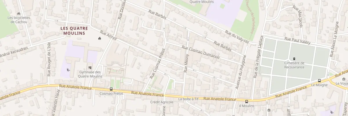 Plan du 37B Rue Armor à Brest