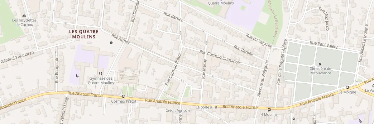 Plan du 39 Rue Armor à Brest