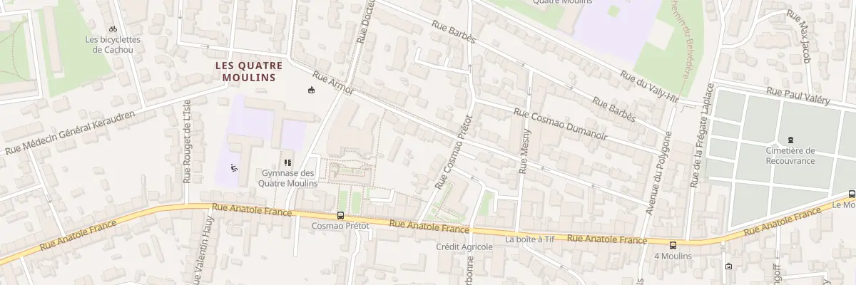 Plan du 40B Rue Armor à Brest
