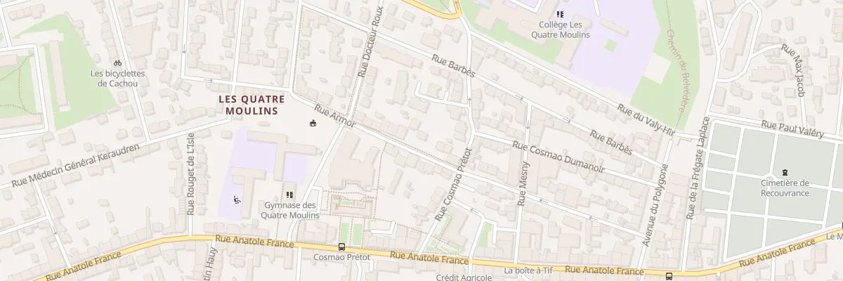Plan du 49 Rue Armor à Brest